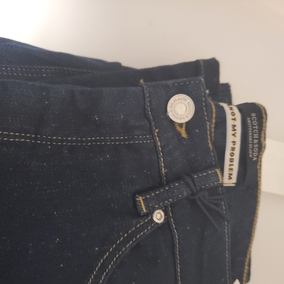 Scotch and Soda Amsterdam Blauw Knot My Problem Size 2XL - Picture 3 of 4